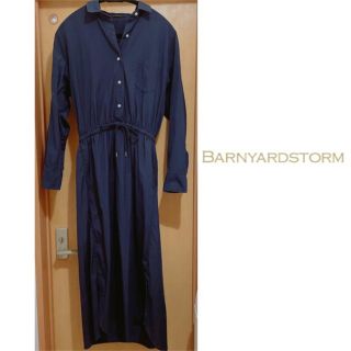 バンヤードストーム(BARNYARDSTORM)のバンヤードストーム　BARNYARDSTORM タイプライター シャツワンピース(ロングワンピース/マキシワンピース)