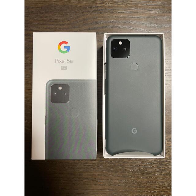 スマートフォン本体新品　Google pixel5a  (5G) 128GB simフリー