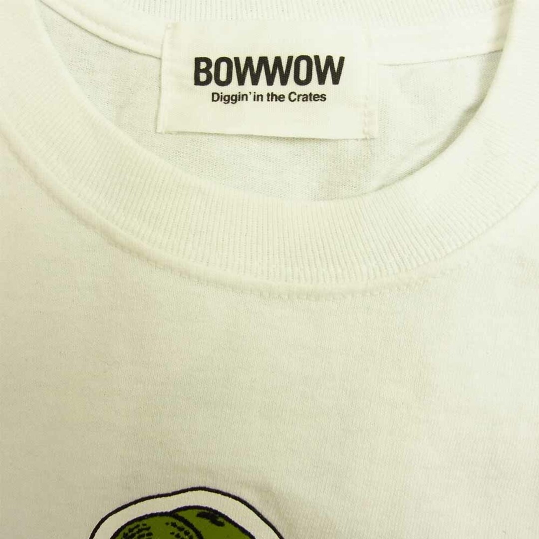 バウワウ BOWWOW ネバーマインド 半袖 Tシャツ マルーン M 2