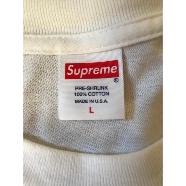 supreme box logo ロンT