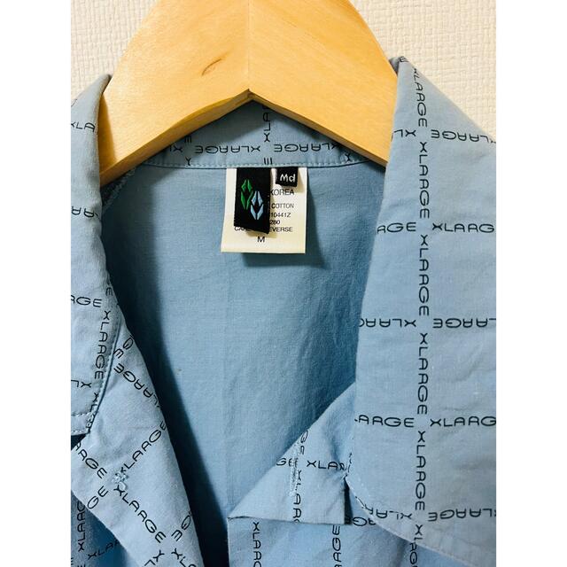 XLARGE(エクストララージ)のXLARGE カッターシャツ コットン100% 水色 サイズM メンズのトップス(シャツ)の商品写真