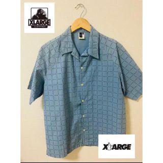 エクストララージ(XLARGE)のXLARGE カッターシャツ コットン100% 水色 サイズM(シャツ)