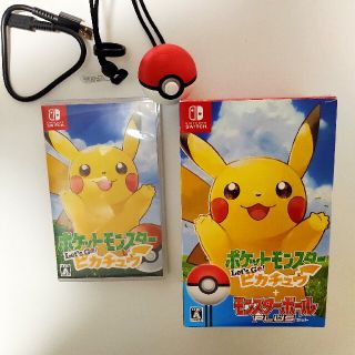 ニンテンドースイッチ(Nintendo Switch)のポケットモンスター Let’s Go！ ピカチュウ モンスターボール Plusセ(家庭用ゲームソフト)