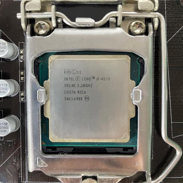 Intel core i5 4570 M/B 8GBメモリセット