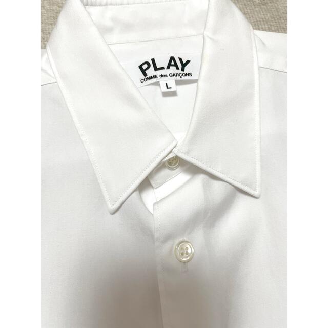 COMME des GARCONS(コムデギャルソン)の美品　PLAY COMME des GARCONSプレイコムデギャルソン レディースのトップス(シャツ/ブラウス(長袖/七分))の商品写真