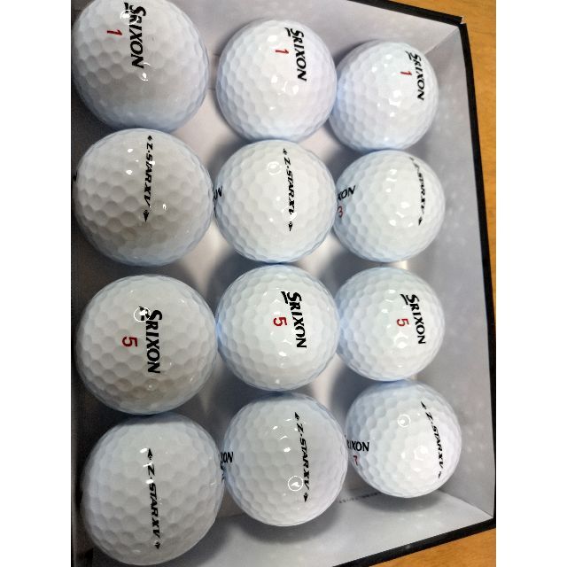 Srixon(スリクソン)のスリクソンZ STAR XV ゴルフボール スポーツ/アウトドアのゴルフ(その他)の商品写真