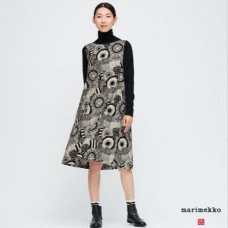 マリメッコ(marimekko)のmarimekko × UNIQLO -ワンピ-(ひざ丈ワンピース)