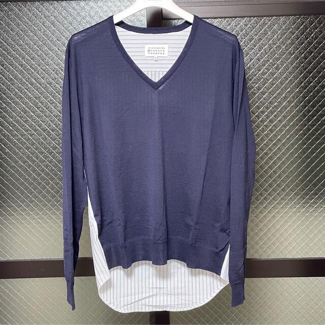 Maison Martin Margiela(マルタンマルジェラ)の20SS SPLICED KNIT メンズのトップス(ニット/セーター)の商品写真