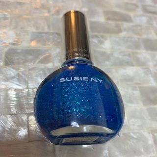 【新品・未使用】SUSIE N.Y. ネイル　ブルーラメ(マニキュア)