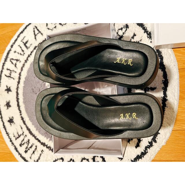 厚底トングサンダル レディースの靴/シューズ(サンダル)の商品写真