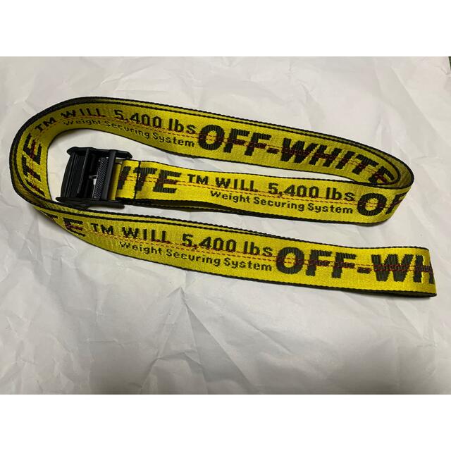 OFF-WHITE オフホワイト インダストリアル ロング ベルト