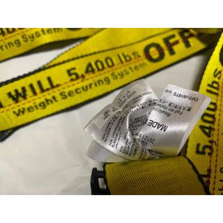 off white off-white オフホワイト インダストリアル ベルト