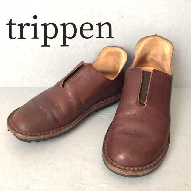 trippen(トリッペン)の226 trippen　トリッペン　スリッポン　フロントゴア　37 レディースの靴/シューズ(スリッポン/モカシン)の商品写真