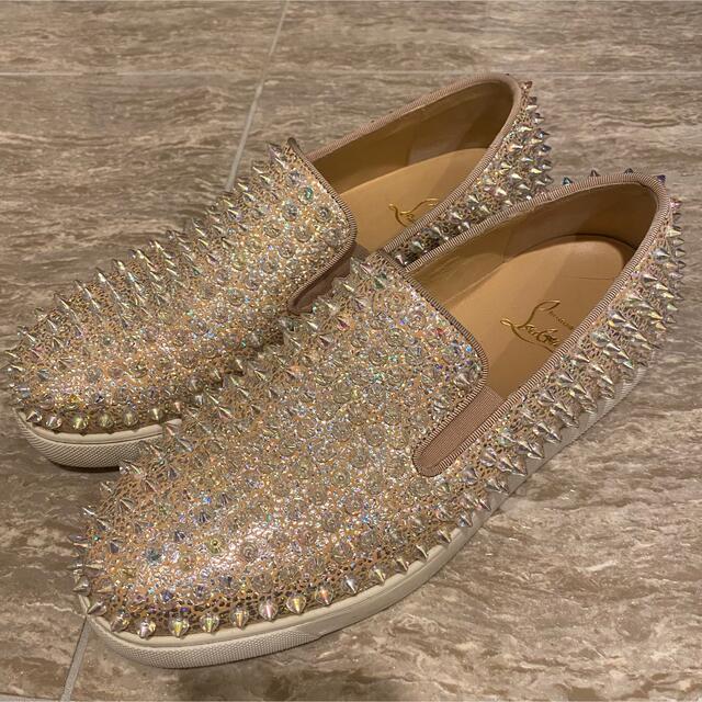 ルブタン スリッポン スニーカー Christian louboutin ルブタン スリッポン スニーカー Christian louboutin