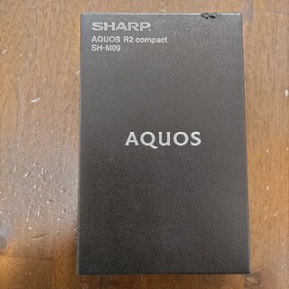シャープ(SHARP)のSHARP AQUOS R2 compact  SH-M09 ディープホワイト(スマートフォン本体)