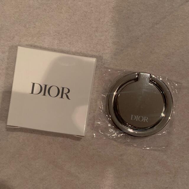 Dior(ディオール)のDior ディオール　スマホリング　新品 スマホ/家電/カメラのスマホアクセサリー(その他)の商品写真