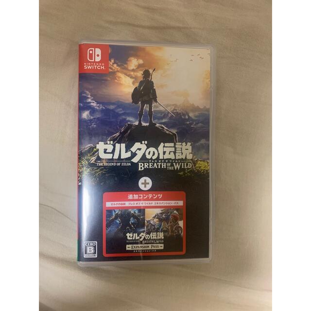 Nintendo Switch(ニンテンドースイッチ)のゼルダの伝説 ブレス オブ ザ ワイルド ＋ エキスパンションパス Switch エンタメ/ホビーのゲームソフト/ゲーム機本体(家庭用ゲームソフト)の商品写真