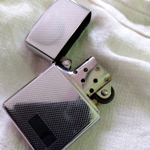 ZIPPO(ジッポー)のジッポ 網目 2003年 両面 ZIPPO メンズのファッション小物(タバコグッズ)の商品写真