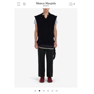 Maison Martin Margiela - Maison Margiela Vネックベストの通販 by