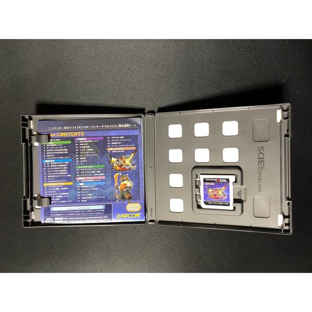 CAPCOM(カプコン)のモンスターハンターダブルクロス 3DS エンタメ/ホビーのゲームソフト/ゲーム機本体(携帯用ゲームソフト)の商品写真