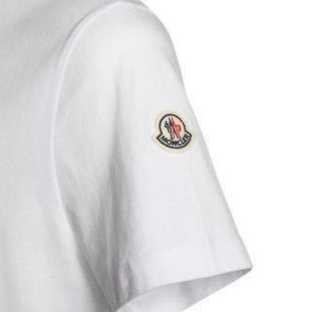 ★希少★ MONCLER 半袖Tシャツ Ｍ　モンクレール ワッペン マウンテン