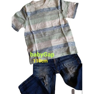 ベビーギャップ(babyGAP)の【 新品未使用】ベビーギャップ 男の子半袖Tシャツ 110cm(Tシャツ/カットソー)