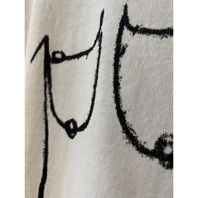 古着 ビンテージ セクシー ビックフェイス イラスト プリント Tシャツ