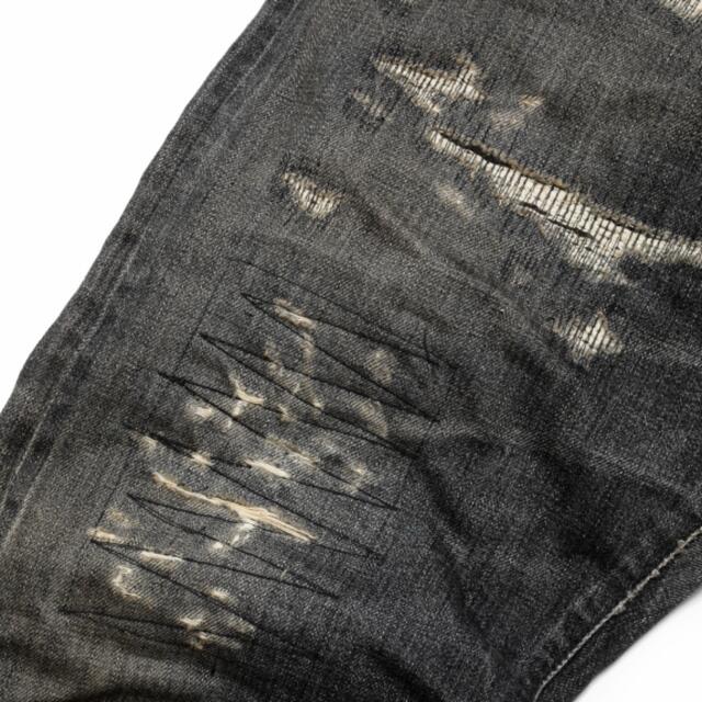 SEQUEL DAMEGE DENIM PANTS BLACK Fragment 高価値セリー www.toyotec.com