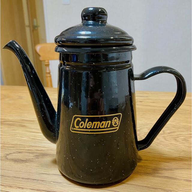 Coleman(コールマン)のコールマン エナメルコーヒーポット ブラック スポーツ/アウトドアのアウトドア(調理器具)の商品写真