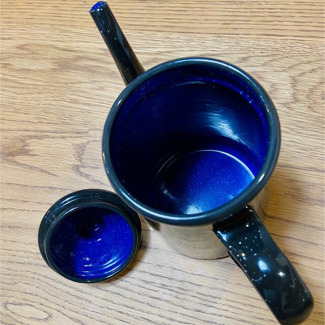 Coleman(コールマン)のコールマン エナメルコーヒーポット ブラック スポーツ/アウトドアのアウトドア(調理器具)の商品写真