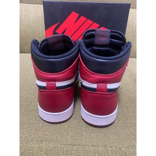 Nike Air Jordan 1 Retro High OG Bred Toe