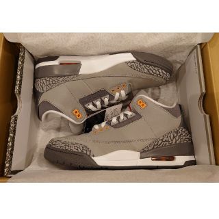 ナイキ(NIKE)のNIKE AIR JORDAN 3 RETRO COOL GREY 27.5(スニーカー)