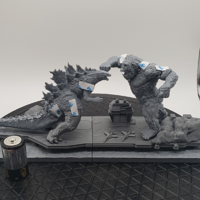 Godzilla ゴジラX コングジオラマ ガレージキット Godzilla ゴジラX コングジオラマ ガレージキット