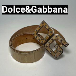 ドルチェアンドガッバーナ(DOLCE&GABBANA)のドルチェ アンド ガッバーナ Dolce&Gabbana D&G ベルト 希少(ベルト)