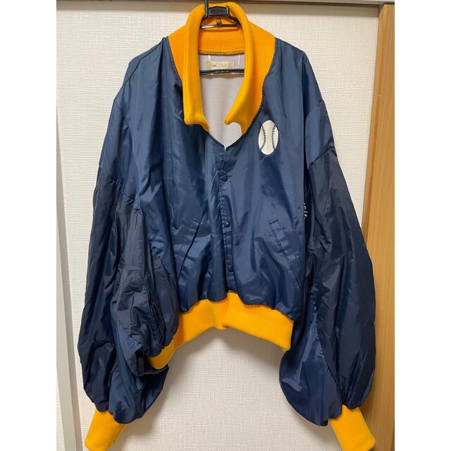 77circa wide nylon jacket/再構築/リメイクブルゾン - ブルゾン