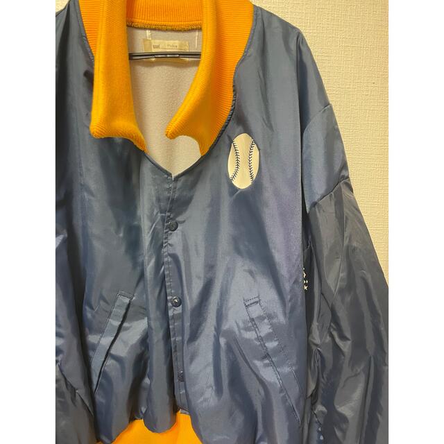 77circa wide nylon jacket/再構築/リメイクブルゾン - ブルゾン