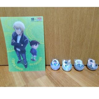 ショウガクカン(小学館)のくら寿司×コナン　下敷き＆バッジなど(キャラクターグッズ)