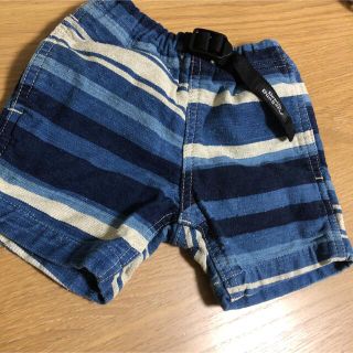 デニムダンガリー(DENIM DUNGAREE)の未使用　ロンハーマン デニム&ダンガリー　デニムパンツ ハーフパンツ(パンツ/スパッツ)