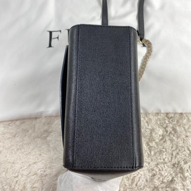 FURLA フルラ ショルダーバッグ ニューデイジー レザー ブラック美品