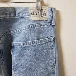 リーバイス(Levi's)のlevi's silver tab シルバータブ baggy バギー W34(デニム/ジーンズ)