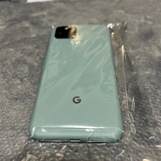 グーグル(Google)のGoogle Pixel5 新品同様未使用 SIMフリー 充電器付き(スマートフォン本体)