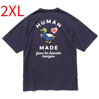 ヒューマンメイド(HUMAN MADE)のHUMAN MADE  POCKET T-SHIRT #3 2XLネイビー(Tシャツ/カットソー(半袖/袖なし))