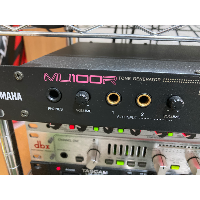 送料込！動作確認済！状態良好！YAMAHA MU100R 楽器のDTM/DAW(音源モジュール)の商品写真