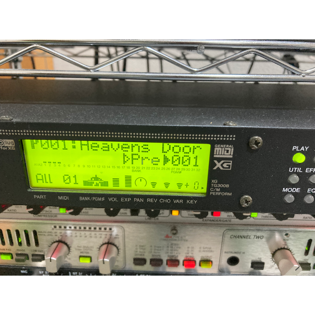 送料込！動作確認済！状態良好！YAMAHA MU100R 楽器のDTM/DAW(音源モジュール)の商品写真