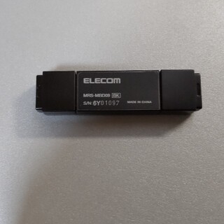 エレコム(ELECOM)のMRS-MBD09BK　スマホ・タブレット用メモリリーダライタ(PC周辺機器)