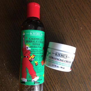 キールズ(Kiehl's)の【キールズ】ハーバルトナーCLアルコールフリー＆キールズクリームUFC(化粧水/ローション)