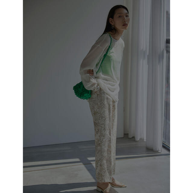 MILA LINEN LIKE TAPERED PANTS - natuvia.cr