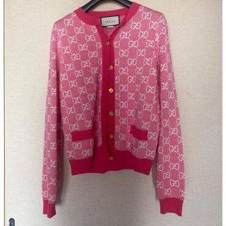 Gucci - ⭐️gucci カーディガン ピンクの通販 by 優's shop|グッチ