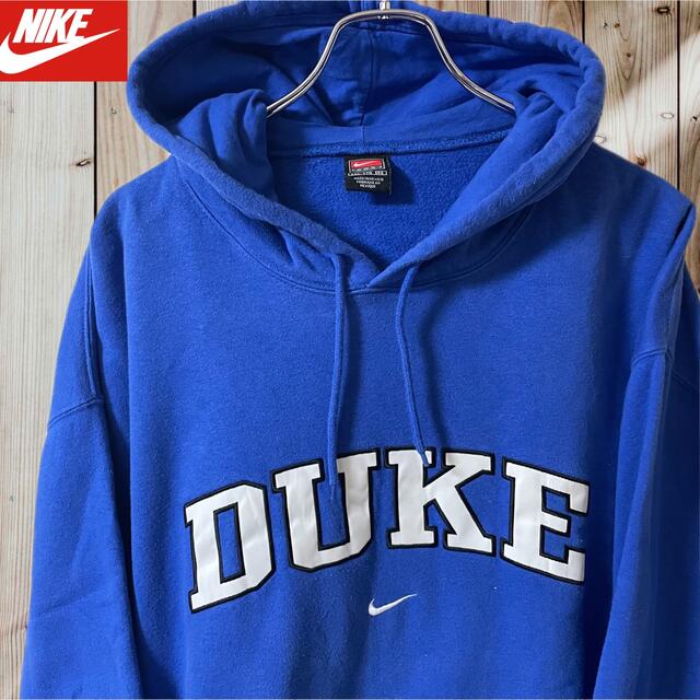 超レア❗️NIKE ナイキ 刺繍 スウェット パーカー DUKE