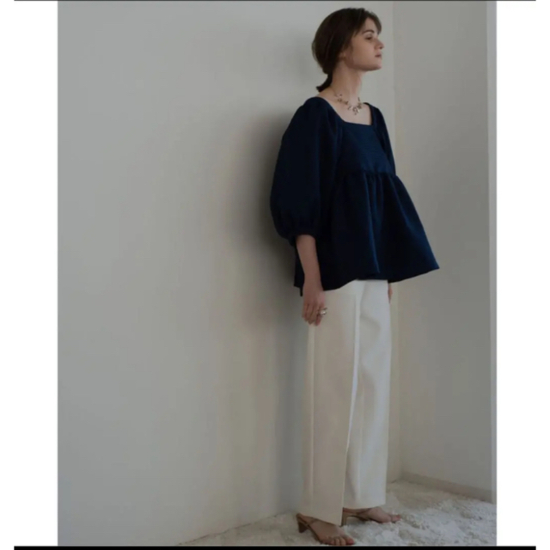 【試着のみ】OHGA トップス　DOBBY BLOUSE